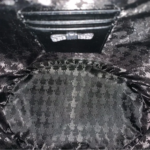 Karl Lagerfeld Paris™ Black Lace Embossed Maybelle Adele Bucket Bag-NWT
